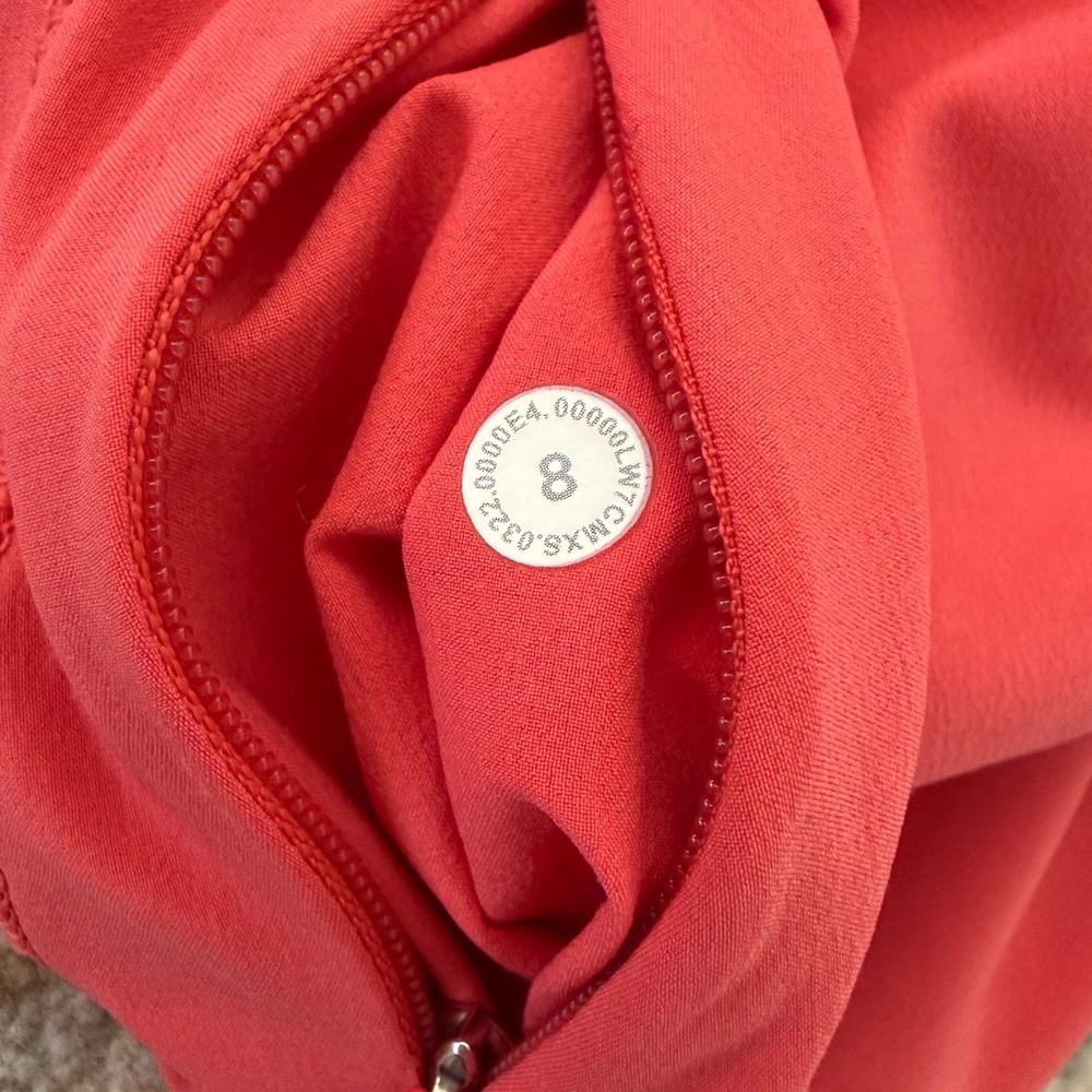 Lululemon Track That High Rise Athletic Short 5” Pale Raspberry Size 8 - Picture 9 of 10